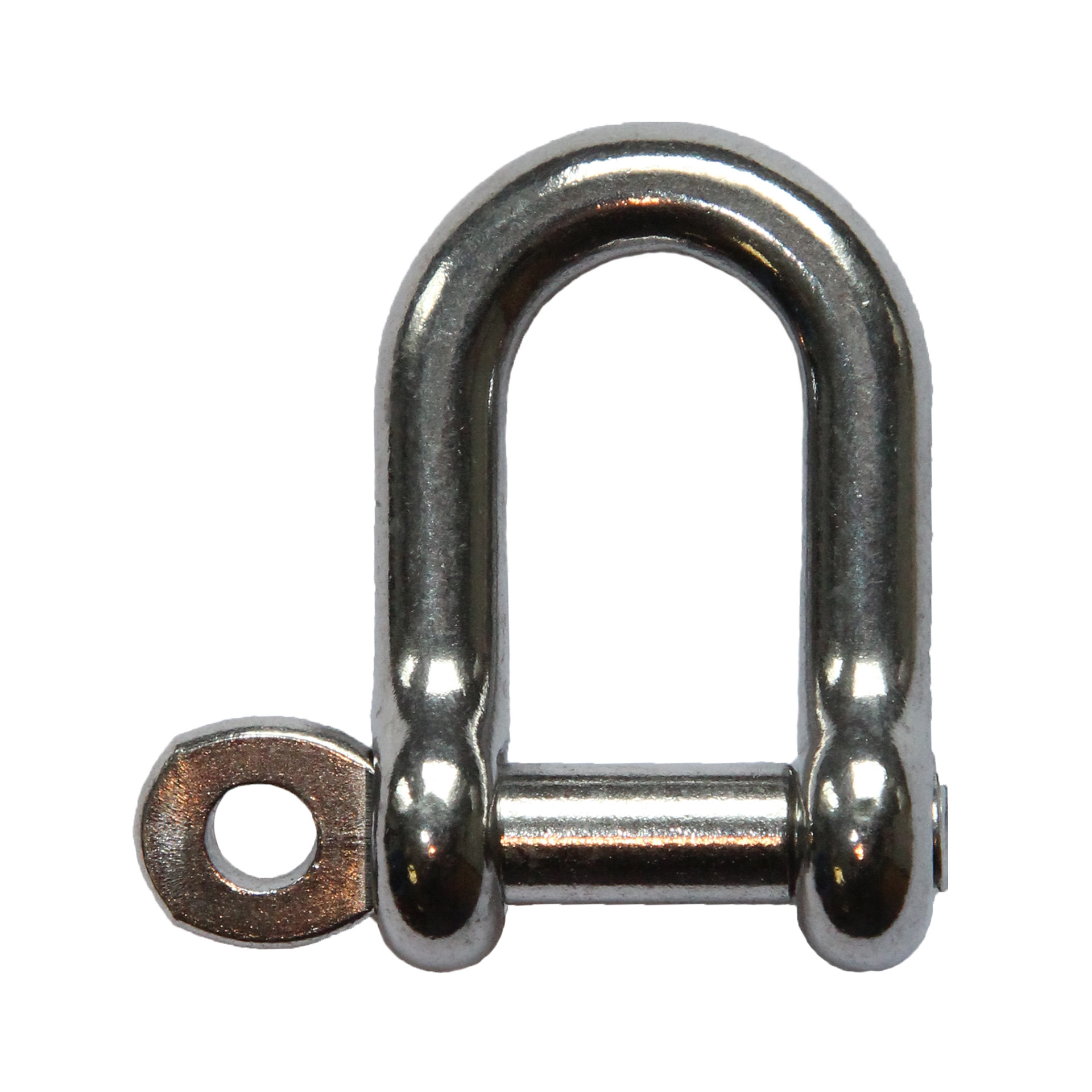 NIRO-Schäkel Nr. 1350 A gerade Form, mit Augbolzen