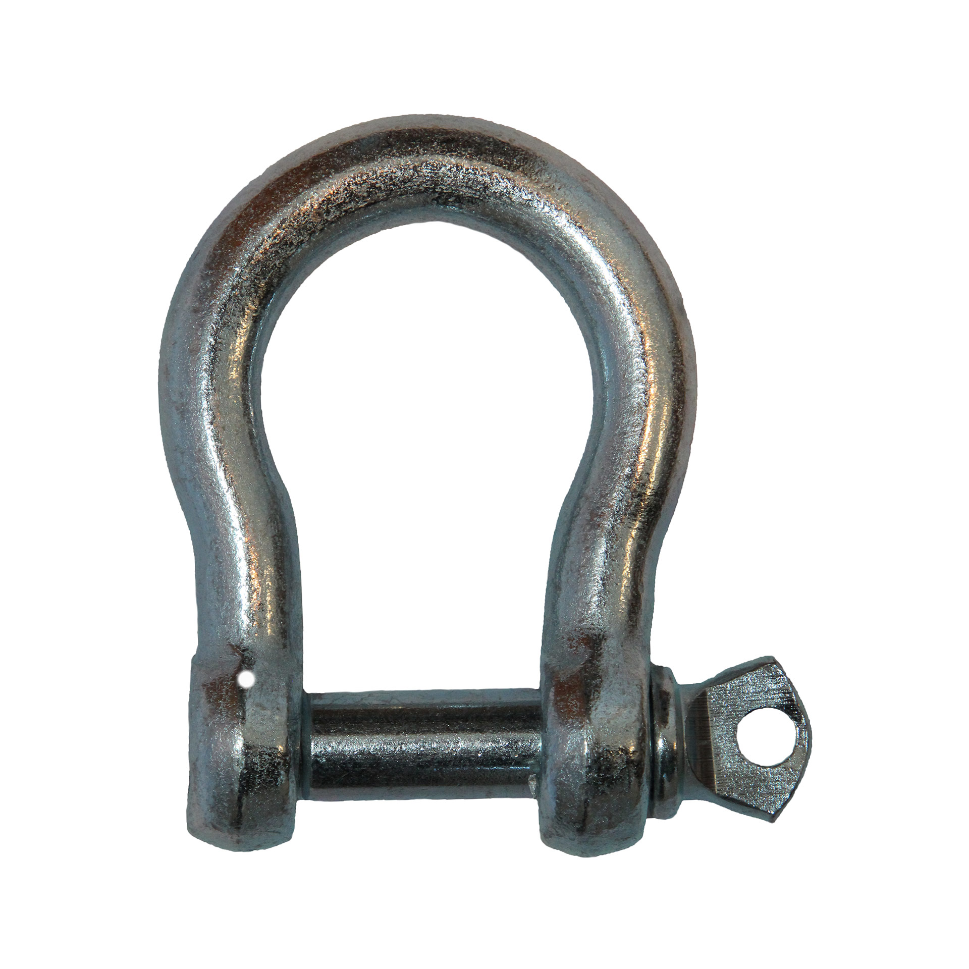 Schraubschäkel Nr. 505 b geschweifte Form mit Augbolzen